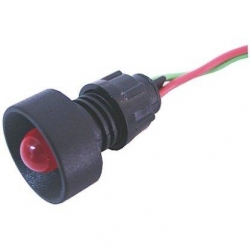 Kontrolka LED 10mm AC/DC230V czerwona-3036