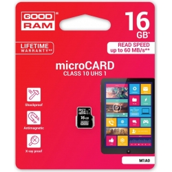 Karta pamięci micro SDHC 16GB Goodram CLASS10