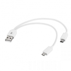 USB kabel USB A wtyk / wtyk micro   mini USB-6169