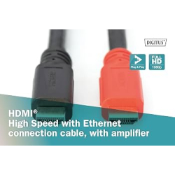 DIGITUS KABEL HDMI 20MB ZE WZMACNIACZEM 4k 30Hz