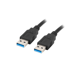 LANBERG cable USB-A M/M 3.0 1.8m black