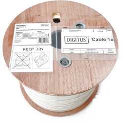 DIGITUS KABEL 2J 9/125 B2ca BIAŁY FTTH 1KM