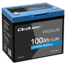 Qoltec Akumulator LiFePO4 12V 100Ah BMS
