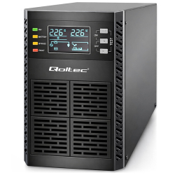 Qultec UPS 2kVA/2000W LCD On-Line EPO