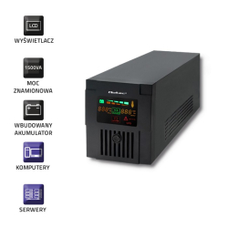 QULTEC UPS MONOLITH 1500VA/900W LCD USB