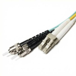 FO PATCH CORD MM OM3 LC/ST DUPLEX 10MB