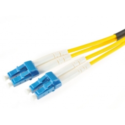FO PATCH CORD SM LC/LC DUPLEX .1MB
