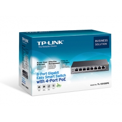TP-LINK TL-SG108PE 4XPOE 55W 4x1000