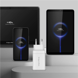 Ładowarka sieciowa USB K@M QC 65W GaN PD, QC-1000f1c9aefdbd31b0c9963c88d6d912