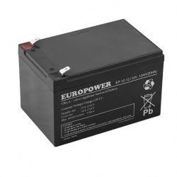 Akumulator 12V 12Ah EUROPOWER EP12-12