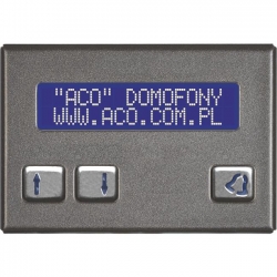 ACO CDN-230E V2 ST Elektroniczny spis lokatorów