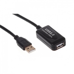USB Przedłużacz 10m wtyk - gniazdo AKTYWNY SAVIO-8970