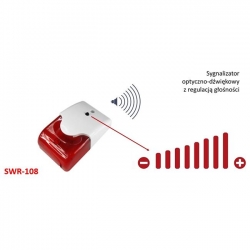 Gorke SWR-108 12V opt.-akust, regulacja głośności