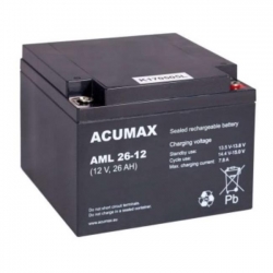 Akumulator 12V 26Ah ACUMAX  AML 26-12-7610