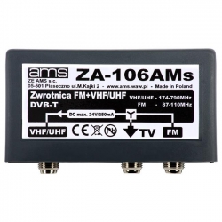 Zwrotnica antenowa ZA-106AMs (FM+VHF/UHF)