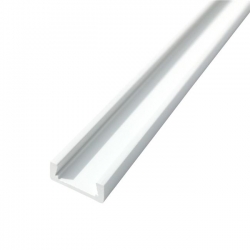 Opr.LED PCV biały z kloszem mlecznym 1m