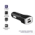 Ładowarka samochodowa USB 5V 3A USB+USB-C Qoltec