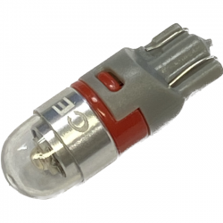 Dioda LED T10W HP czerwona 12V-3457