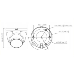 Kamera IP 4Mpix IPC-HDW1439V-A-IL-0280B Dahua -13919