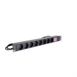 Listwa zasilająca 8-gniazd RACK RL-LZ8-14016