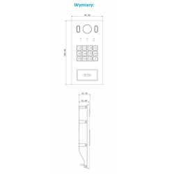 BCS-PAN1611S-S panel wideofonowy jednorodzinny-14118