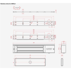 Zwora elektromagnetyczna SCOT EL-800SL2 z sygn.-14364