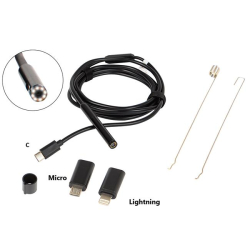Kamera endoskop USB-C 1080p 2m dwuobiektywowa