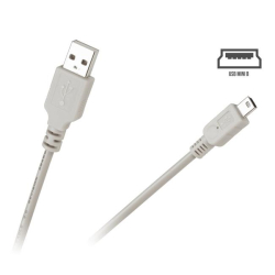 USB kabel USB A wtyk / wtyk mini USB 1,8m