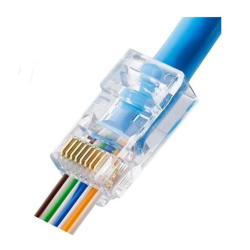 Wtyk mod. WM8P8C przelotowe RJ45 drut