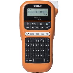 Brother drukarka etykiet P-touch PT-E110VP + taśma-14498