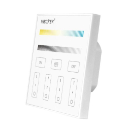 Mi-Light panel ścienny CCT T2 4-strefy 230VAC