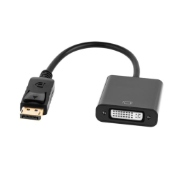 Przejście DISPLAYPORT(wt) do DVI(gn) adapter kab