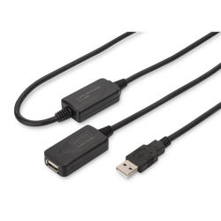 USB Przedłużacz 20m wtyk - gn. AKTYWNY 2.0