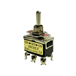 Przeł.T-23BS ON-OFF-ON 6n 3p 15A 250VAC