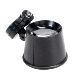 Lupa zegarmistrzowska 21mm 10x z podśw.