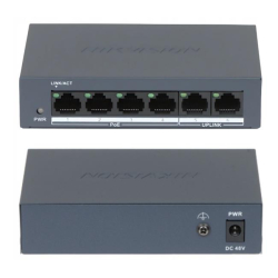 Switch Hikvision DS-XS0106-P/Polish