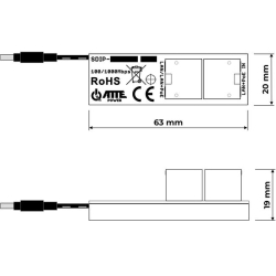 ATTE SDIP-12-124 Adapter PoE Gigabit 12V-15085