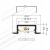 Opr.LED BEGTIN12 profil 3m J/S al.sur. -15097
