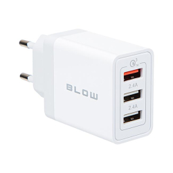 Ładowarka sieciowa USBx3 QC3.0 30W