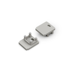 Opr.LED HIDE10 C4 zaślepka z otworem szara (2szt)-15240