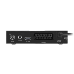 Tuner DVB-T2 H.265 HEVC KM0550D Kruger@Matz-15257