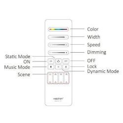 Mi-Light pilot C9 MONO/RGB/RGBW CYFROWY-15325