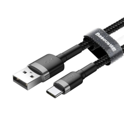 USB kabel USB A wtyk / wtyk Type-C 0,5m Baseus 3A