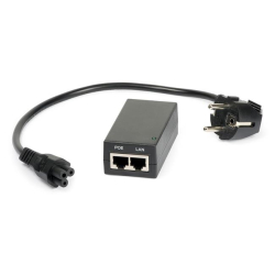 ZI 48V 0.5A PoE 802.3af zasilacz 24W 1G