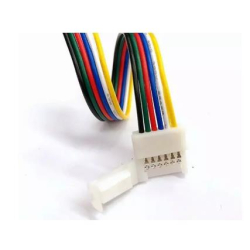 LED.t złącze COB 12mm RGBCCT jednostronna z kablem