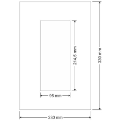 ACO CDN-M-S ST Maskownica (ST) 230x330mm-15683