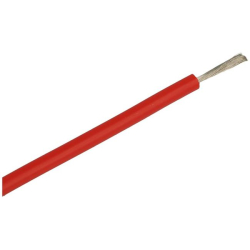 Przewód silikonowy 1mm2 czerwony