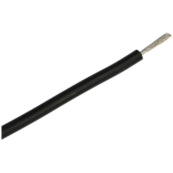 Przewód silikonowy 1mm2 czarny