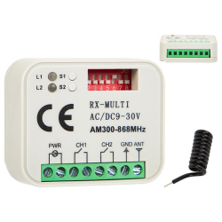 Uniwersalny odbiornik do pilotów 300-868MHz