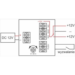 Przek.czasowy RL-2T z wyjściem zasilającym-15799